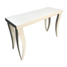 Beyaz Işıklı Kapaklı Desk Kiralama 100x120x60