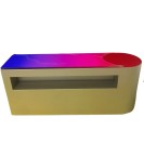 Ledli Pleksi İşlemeli Bar Desk Kiralama 87x200x55