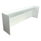 Ahşap Beyaz DJ Desk Kiralama 88x250x50