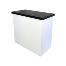 Siyah Beyaz Ahşap Desk Kiralama 100x105x100