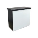 Siyah Beyaz Ahşap Desk Kiralama 100x105x100