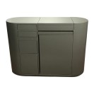 Radüslü Çekmeceli Desk Kiralama 110x150x50