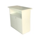 Beyaz Ahşap Uzun Tablalı Kapaklı Desk Kiralama 97x100x50