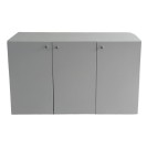 Beyaz Ahşap Kapaklı Desk Kiralama 80x130x60