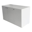 Beyaz Ahşap Kapaklı Desk Kiralama 80x130x60